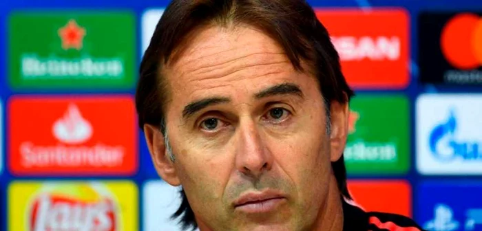 Julen Lopetegui a ajuns la Sevilla după ce a dat-o în bară, atât la naţionala Spaniei, cât şi la Real Madrid