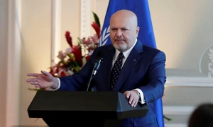 Karim Khan procurorul Curtii Penale Internationale FOTO EPA EFE jpg