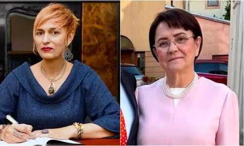 Ionela Neagoe, directoarea Colegiului Național „Gheorghe Lazăr” (D) și Andreia Bodea, directoarea Colegiului Național „I L  Caragiale”  jpg
