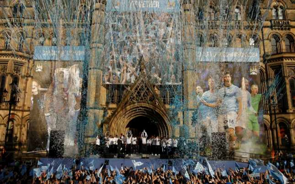 Manchester City, campioană în Premier League FOTO Reuters
