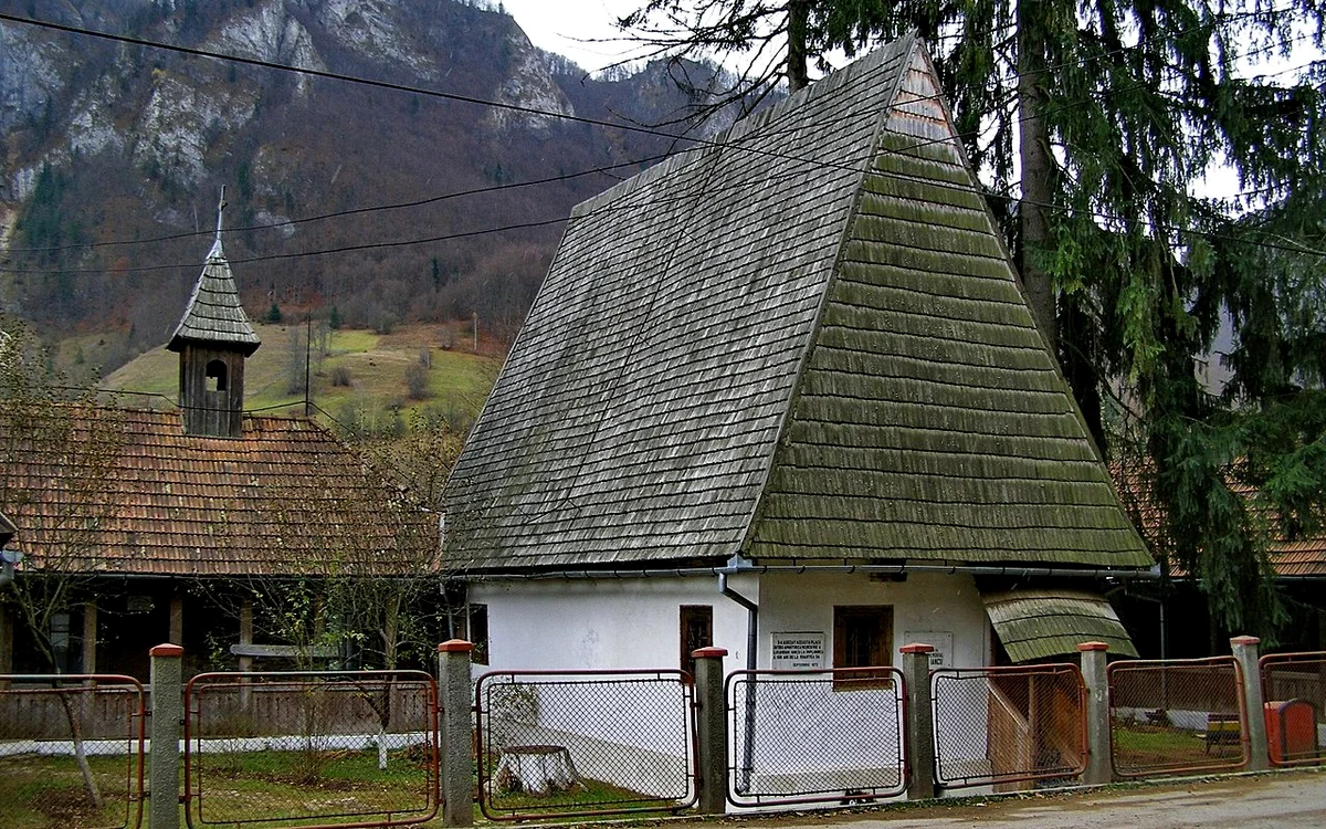 Casa memorială Avram Iancu, din Vidra. Sursa: Wikipedia