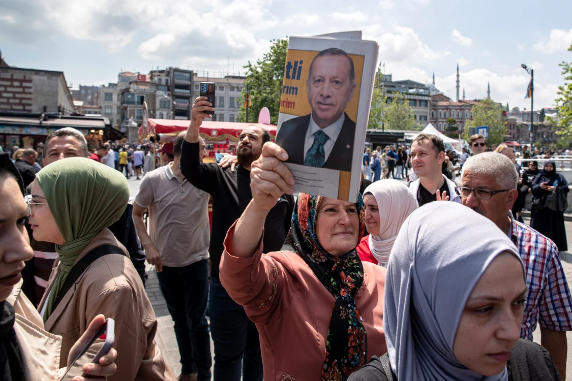Erdogan a folosit o strategie identitară pentru a-și convinge alegătorii. SURSA: Profimedia