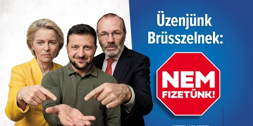zelenski von der leyen weber, campanie anti ue in ungaria foto kormany hu jpeg