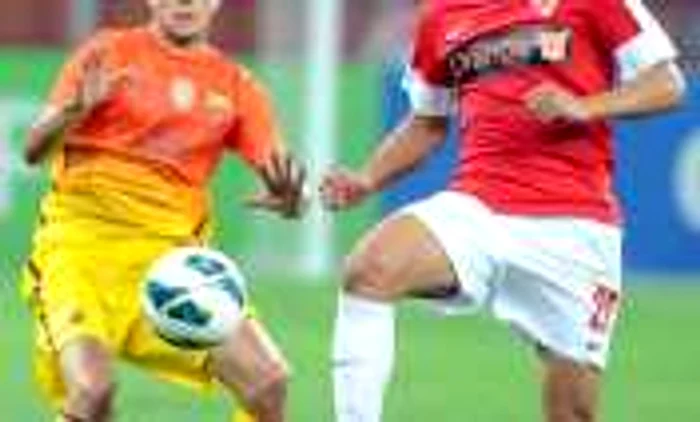 Ţucudean a evoluat în cariera sa la UTA, Dinamo şi Standard Liege FOTO Răzvan Păsărică