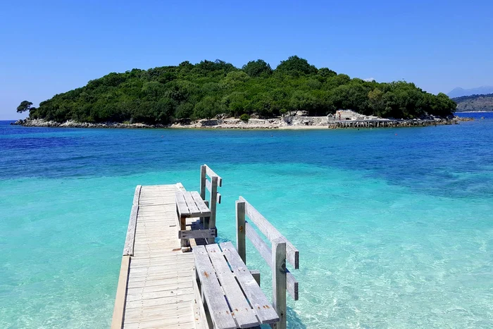 Imagine cu litoralul din Butrint Albania Foto Arhiva Adevărul
