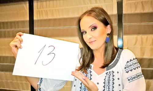 Numărul 13 îi poartă noroc și prezentatoarei tv Ioana Maria Moldovan jpeg