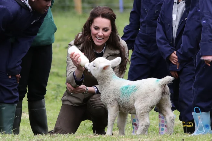 The Duchess Of Cambridge Visits Farms For City Children jpeg