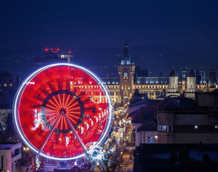 Anul Nou, întâmpinat cu drone în loc de artificii, la Iași. „O alternativă modernă și prietenoasă”