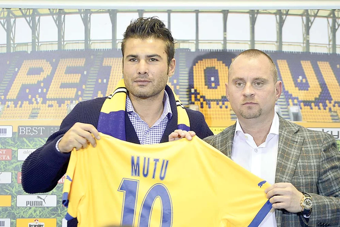 17 ianuarie. Mutu este  prezentat ca  jucător la Petrolul
