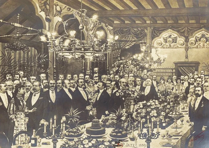 Inaugurarea pavilionului României, cu un dineu oferit oficialilor francezi