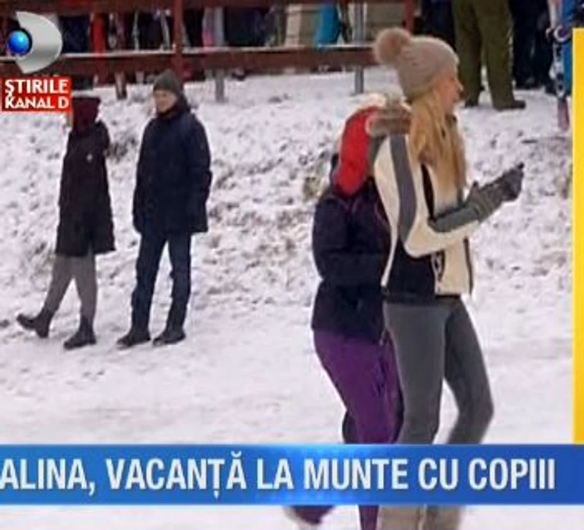 Alina a fugit la munte cu băiatul ei şi o prietenă