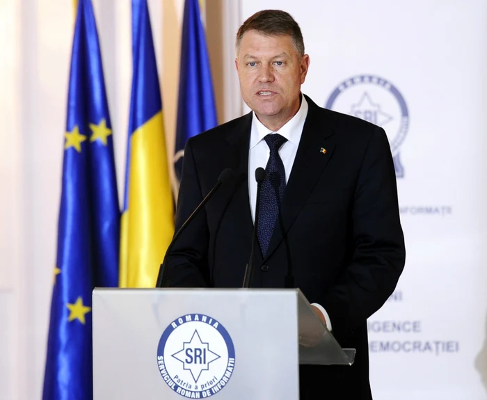 Preşedintele Klaus Iohannis FOTO Mediafax