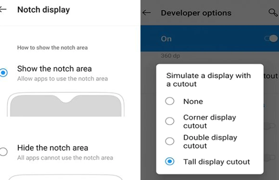 Onpeplus 6T notch