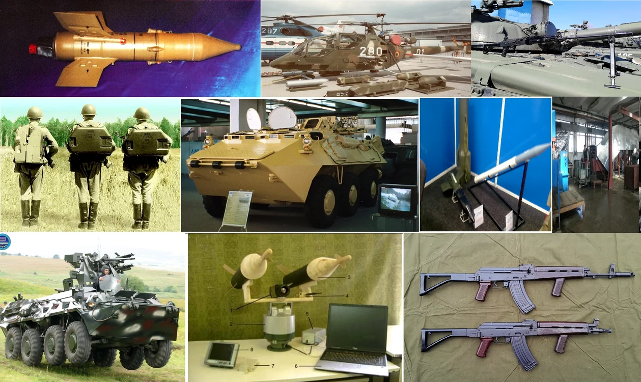 Colaj foto cu armament, soldați, tancuri și fabrici românești din industria de apărare
