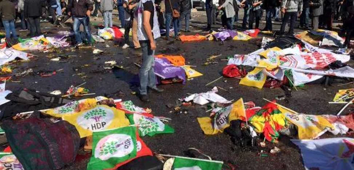 97 de persoane au murit în atentatele de la Ankara FOTO AP