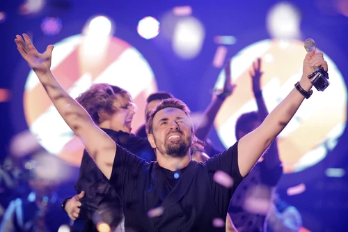 Horia Brenciu, fericit alături de tatăl luiFoto: Facebook