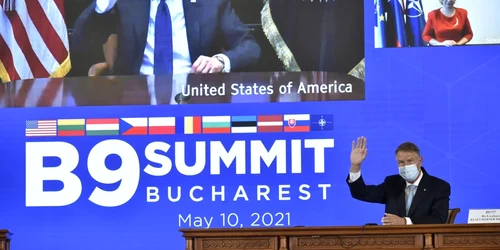 Klaus Iohannis şi Joe Biden la Summitul B9 FOTO Adm Prez