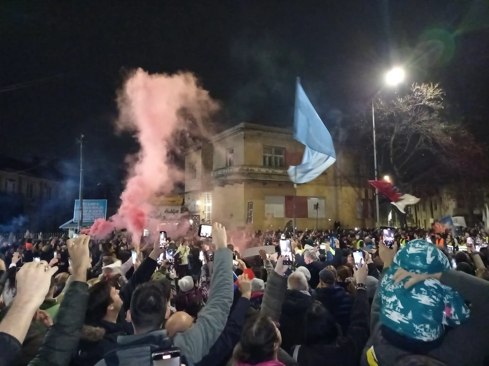 Proteste în Serbia FOTO arhivă @SimeunovicBajic / X