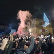 proteste serbia FOTO @SimeunovicBajic / X