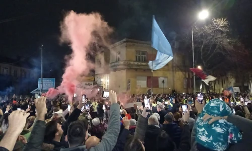 proteste serbia FOTO @SimeunovicBajic / X