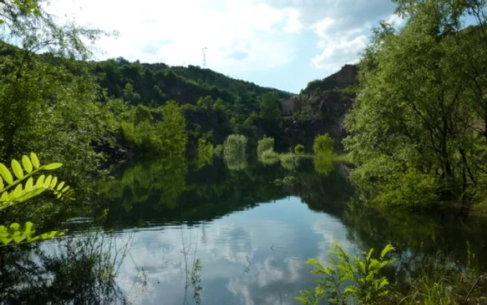 Lacul artificial de la Teliuc. Foto: R. Hanzelik.