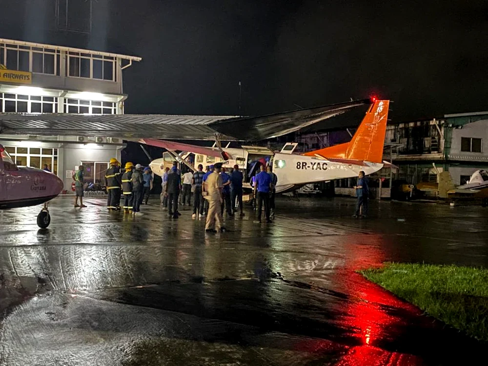 Incendiu de proporții în Guyana FOTO Profimedia