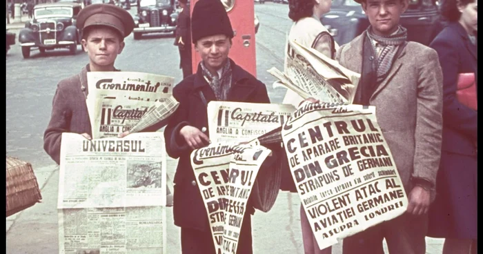 Oameni şi ziare FOTO: Getty