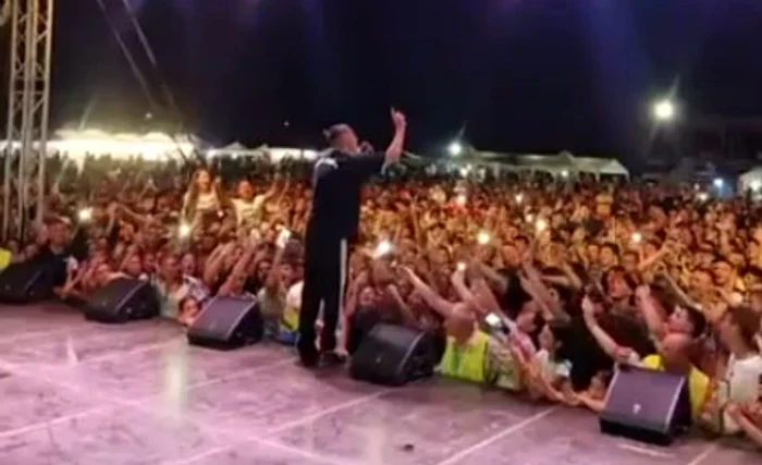 Gheboasă, concert în județul Galați FOTO Captură video