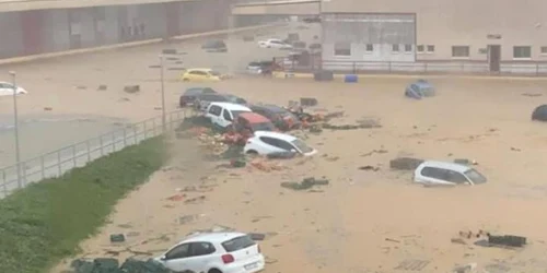 ploi abundente inundatii spania foto twittwer Meteohuelva