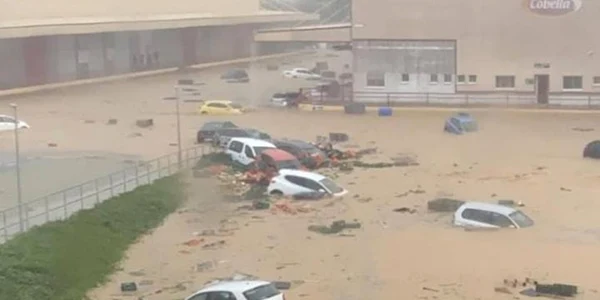 ploi abundente inundatii spania foto twittwer Meteohuelva