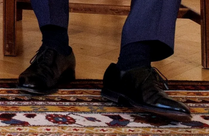 Pantofii mari ai lui Macron png