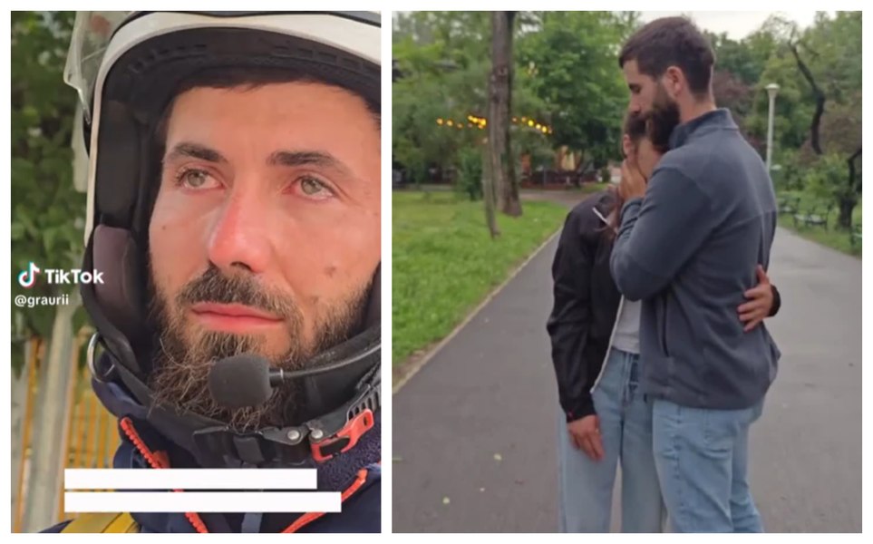 Povestea livratorului care muncește 14 ore pe zi pentru tratamentul iubitei. „Uneori simt că nu mai pot, dar nu am de ales”