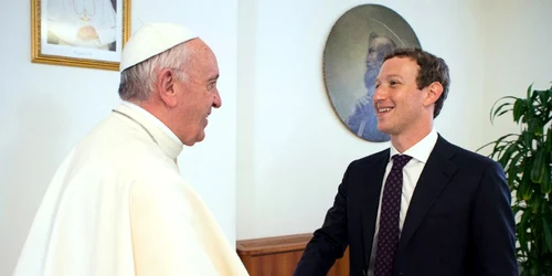 mark zuckerberg papa francisc foto abc news