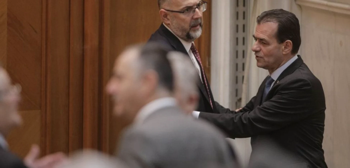 Kelemen Hunor şi Ludovic Orban, parteneri politici