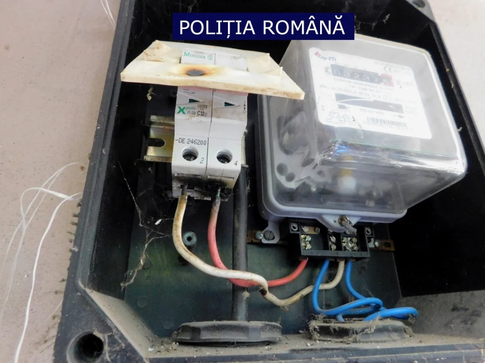Furt de energie electrică în judeţul Galaţi