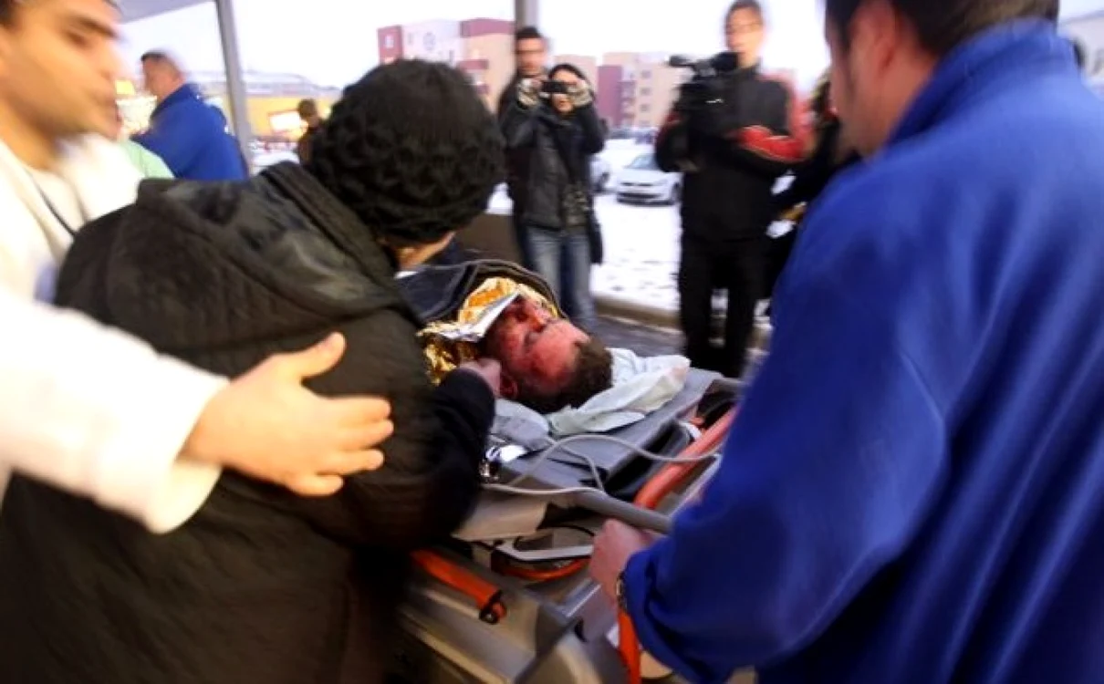 Victima a fost dusă imediat la Urgenţă