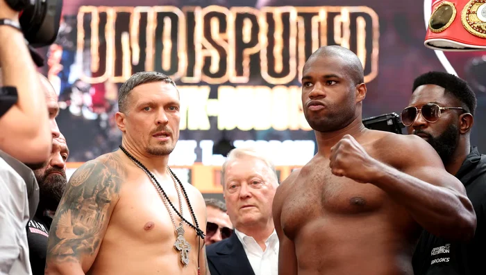 Oleksandr Usyk - Daniel Dubois, un meci de zile mari, diseară, la Londra. Foto Getty images