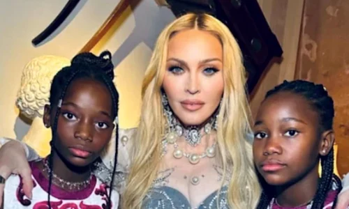 Madonna și fiicele gemene foto Instagram jpg