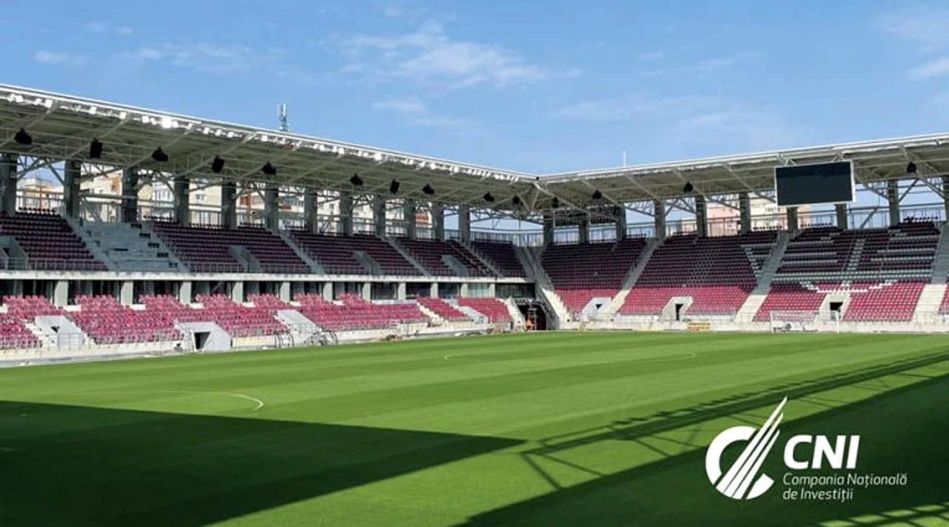 Stadionul Rapid are o capacitate de 14.000 de locuri (FOTO: CNI)