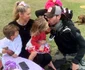 Anna Kournikova, Enrique Iglesias și copiii lor. FOTO: Instagram