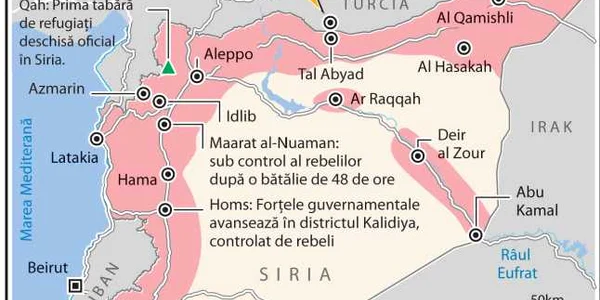 Infografie Siria-Turcia