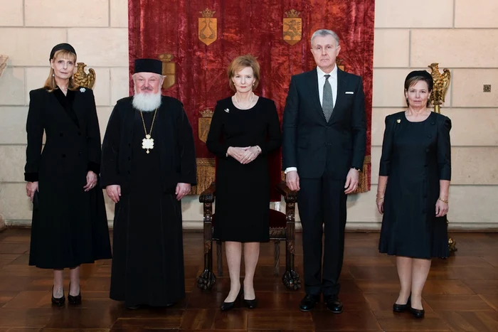 Familia Regală, la parastasul de 6 ani al Regelui Mihai. FOTO: Daniel Angelescu,Casa Majestății Sale