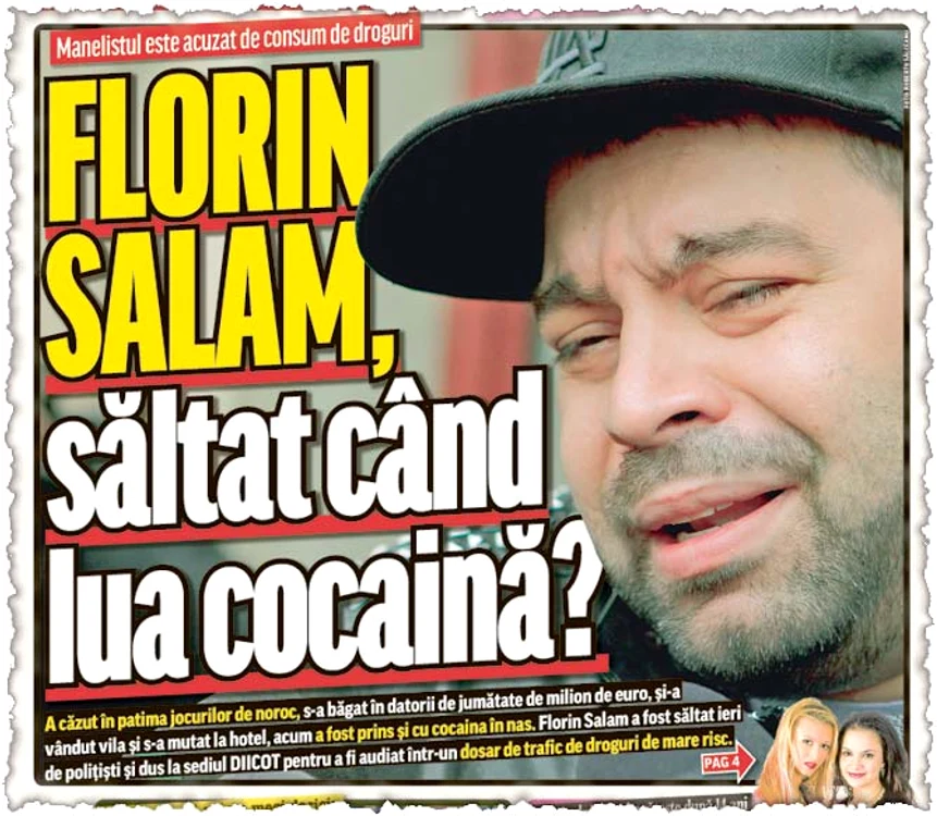Florin Salam  a dat cu subsemnatul  la DIICOT acum  două săptămâni