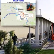 Prima rețea de tram-tren din România va fi realizată la Oradea.