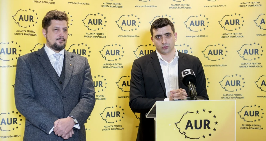 AUR-ul lui George Simion vrea să atragă tot felul de partide în blocul suveranist FOTO Inquam