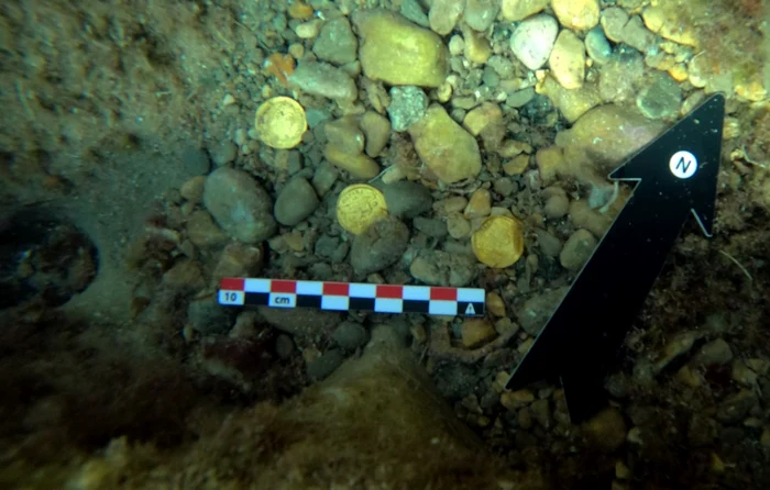 comoara descoperita in largul coastelor Spaniei foto Universitatea din Alicante