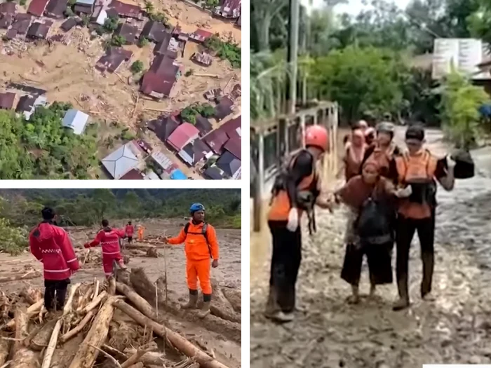 Inundații în Indonezia/FOTO: Captură video Youtube/Guardian News