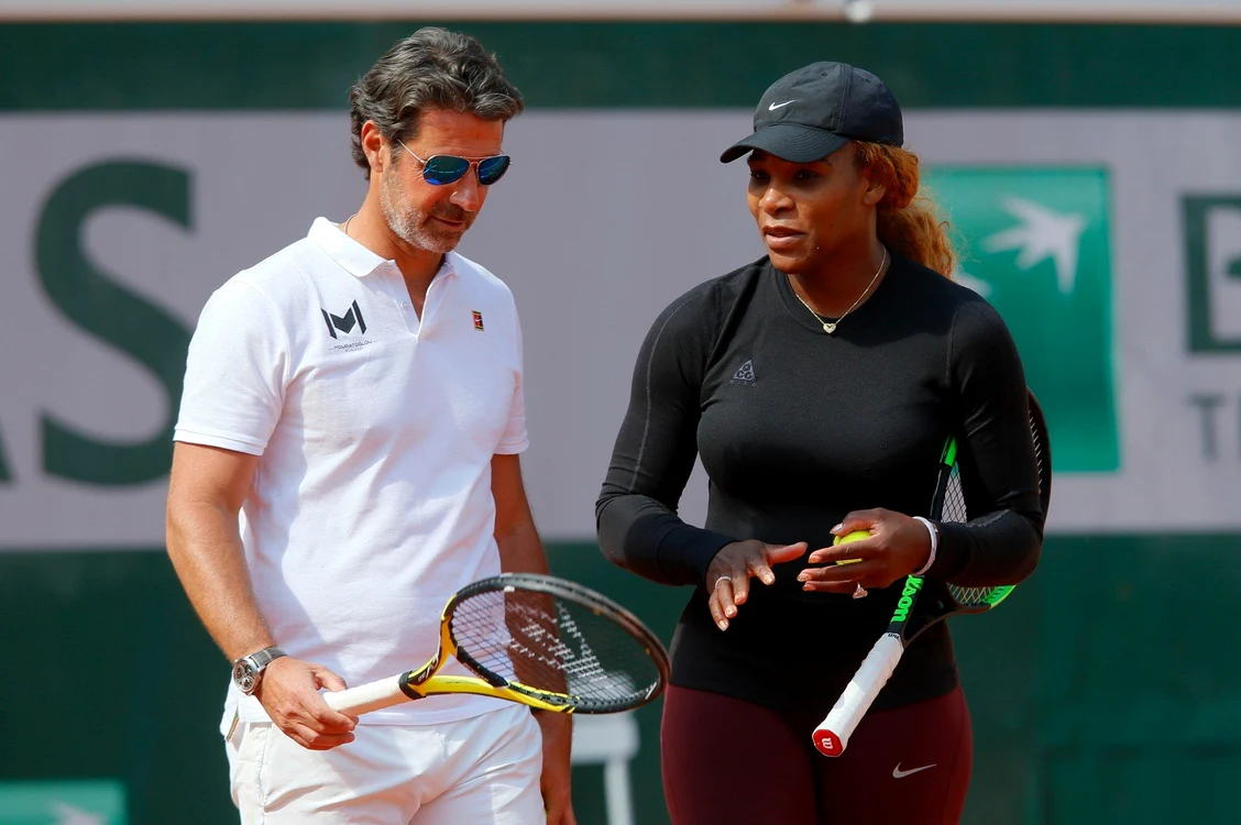 Serena Williams și Patrick Mouratoglu s-au cuplat când antrenorul era căsătorit