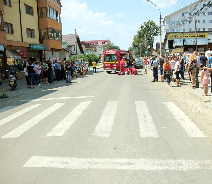 Copilul a fost spulberat pe o trecere de pietoni din Suceava