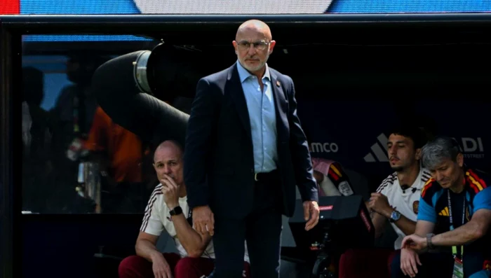 Luis de la Fuente este selecționerul Spaniei (FOTO: Profimedia)